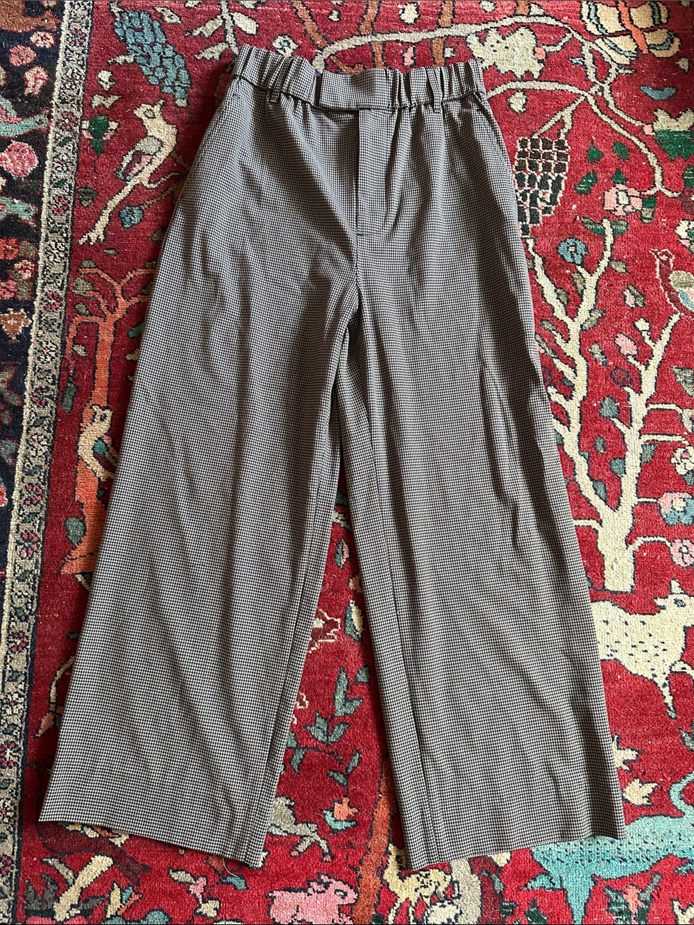 STAUD NWOT Small Jerome Houndstooth Pants